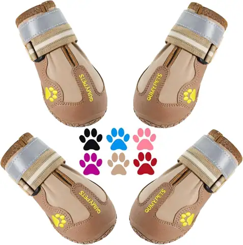 QUMY Dog Shoes for Hot… — Photo 1
