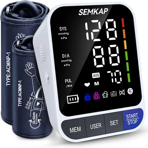Blood Pressure Monitor, 2 BP… — Photo 1