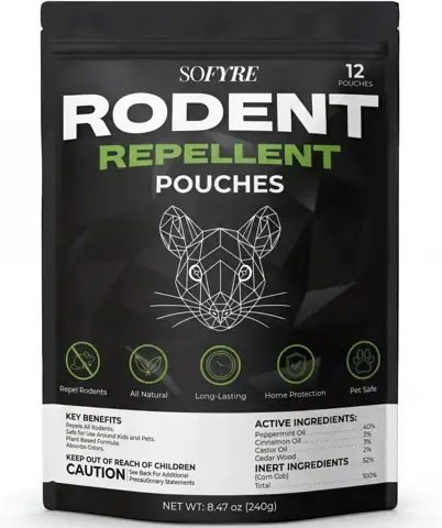 Rodent Repellent Pouches 12-Pack for… — Photo 1