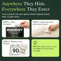 Rodent Repellent Pouches 12-Pack for… — Photo 2