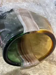 Multi-Colored Ombre Glass Decorative Vase… — Photo 3