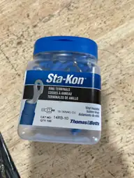Sta-Kon 14RB-10 18-14 AWG Vinyl-Insulated… — Photo 4