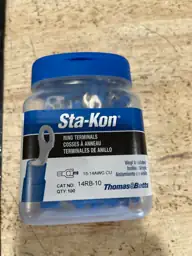 Sta-Kon 14RB-10 18-14 AWG Vinyl-Insulated… — Photo 4