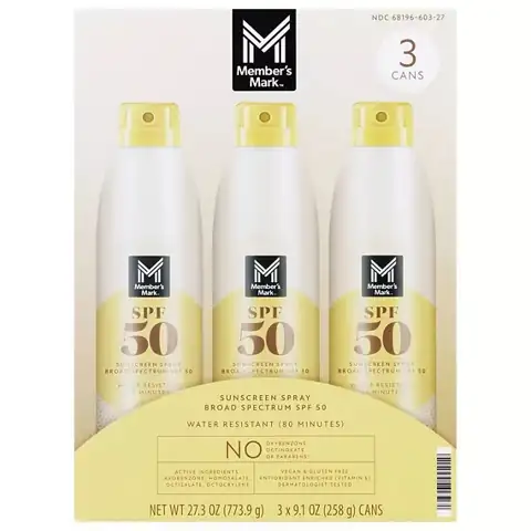 Member's Mark Sunscreen Spray, SPF… — Photo 1