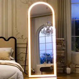 GLSLAND Arched LED Mirror Full… — Photo 2