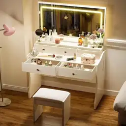 COMHOMA Makeup Vanity Desk with… — Photo 1
