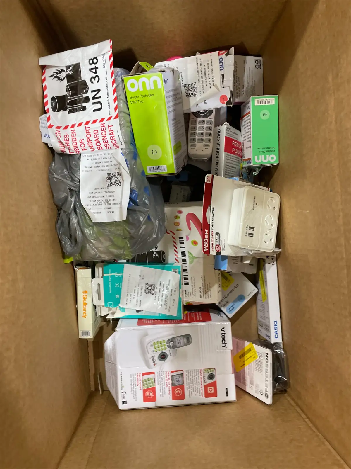 Walmart Electronic Products Lot Box — Photo 1