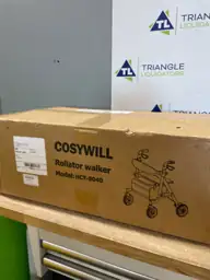 Rollator Walker with Seat, 12"… — Photo 3