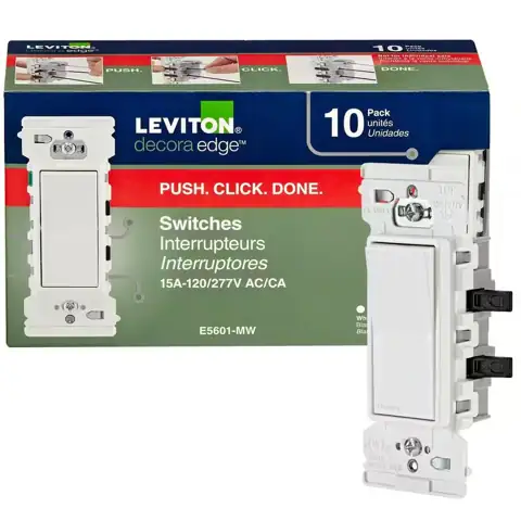 Leviton Decora Edge 15 Amp… — Photo 1