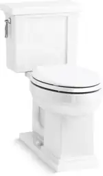 KOHLER Tresham White Elongated Chair-Height… — Photo 1