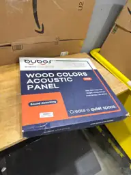 BUBOS 6-Pack Acoustic Panels, Wood… — Photo 3