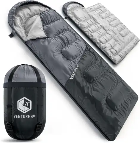 VENTURE 4TH Backpacking Sleeping Bag… — Photo 1