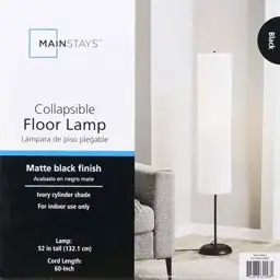 Mainstays Collapsible Floor Lamp, Bohemian… — Photo 2