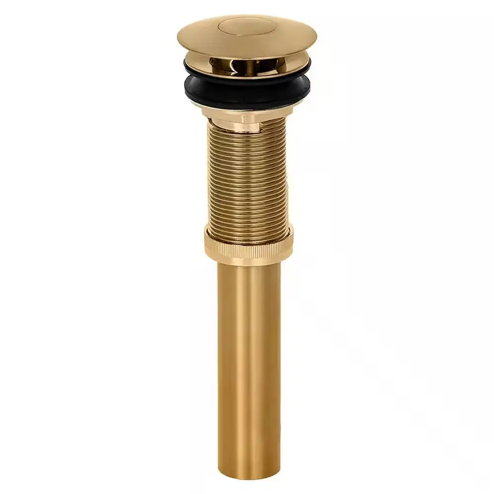 2-in-1 Brass Sink Drain -… — Photo 1