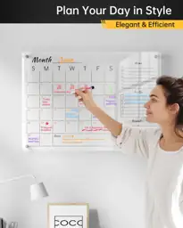 24x16 Clear Acrylic Wall Calendar… — Photo 2
