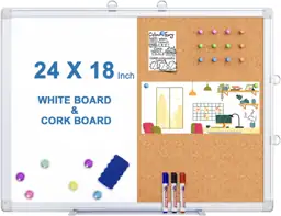 Magnetic White Board and Cork… — Photo 1