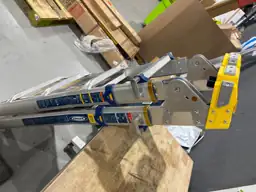 18ft Reach Aluminum 6-in-1 Multi-Max Pro Ladder, 375 lb Load, Type IAA ...