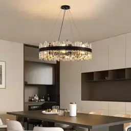 32 in. Modern 16-Light Black… — Photo 2