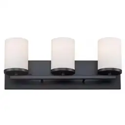 Cornerstone 20 in. 3-Light Black… — Photo 1