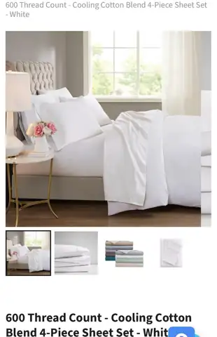 600 Thread Count - Cooling… — Photo 1