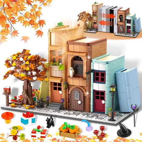 Zylvoxia Bookend Magic House Building… — Photo 1