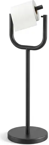 Matte Black Toilet Paper Holder… — Photo 1