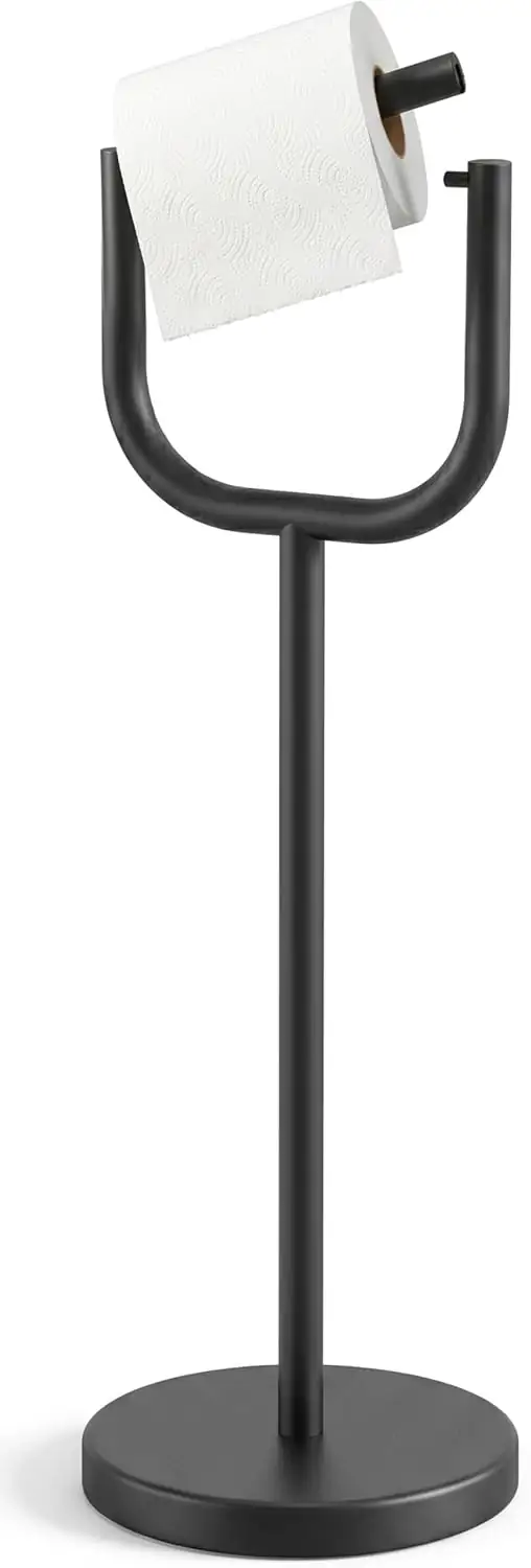 Matte Black Toilet Paper Holder… — Photo 1