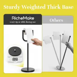 Matte Black Toilet Paper Holder… — Photo 2