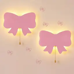 Nuanchu 2 Pcs Pink Bow… — Photo 1
