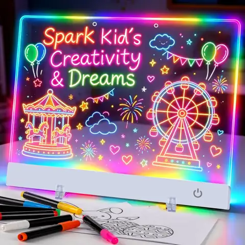 LED Drawing Board for Kids,… — Photo 1