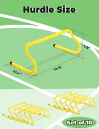 GHB Agility Hurdles 8" Speed… — Photo 2