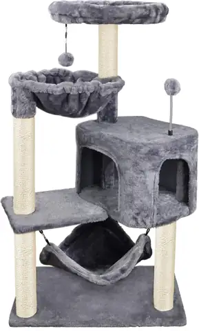 YUNIQUE Cat Tree with Cat… — Photo 1