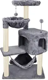 YUNIQUE Cat Tree with Cat… — Photo 1