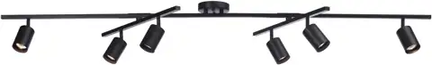 Waylon 6-Light Matte Black Track… — Photo 1
