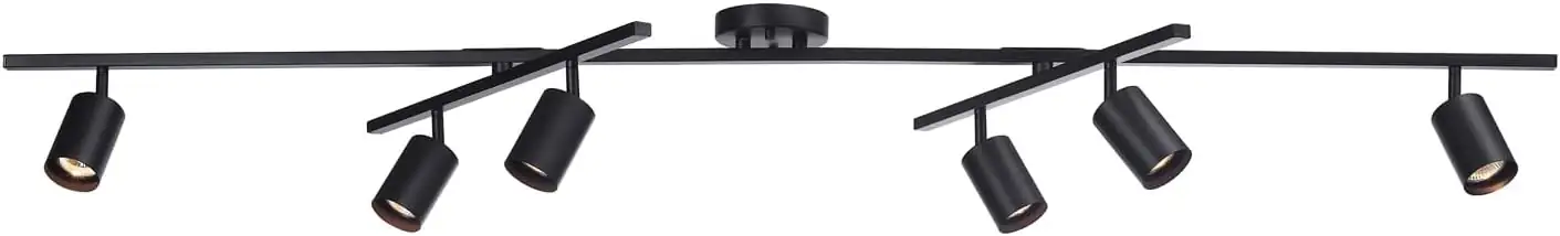 Waylon 6-Light Matte Black Track… — Photo 1