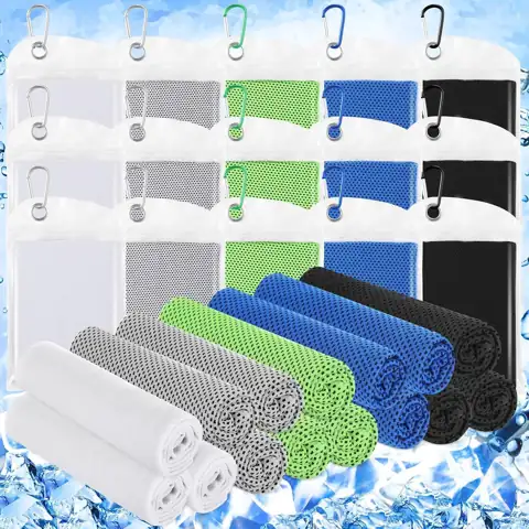 Hosuly 15 Pcs Cooling Towels… — Photo 1