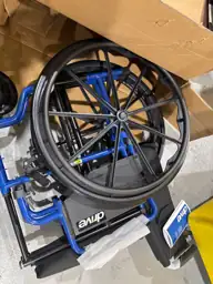 18 in. Blue Streak Wheelchair… — Photo 5