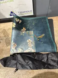 Emerald Green Chinoiserie Floral Bird… — Photo 3