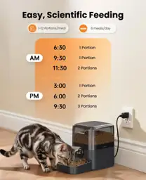 oneisall Automatic Cat Feeder for… — Photo 2