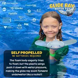 Stingray Pool Torpedo Swim Toy… — Photo 2