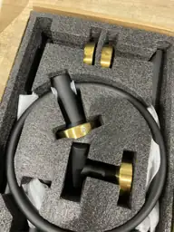 Black Gold 5-Piece Bathroom Hardware… — Photo 4