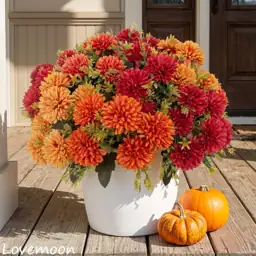 lovemoon Artificial Chrysanthemums Flowers for… — Photo 2