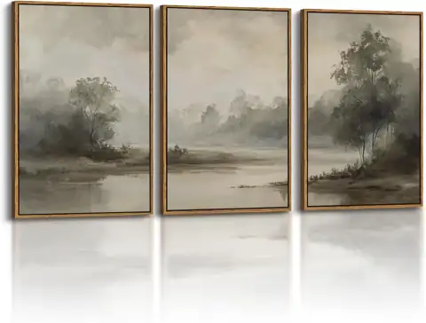 InSimSea Oversized Vintage Landscape Art,… — Photo 1