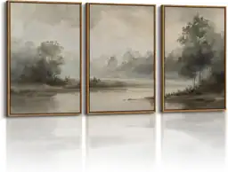 InSimSea Oversized Vintage Landscape Art,… — Photo 1
