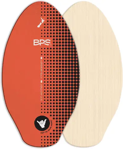 BPS 'Shaka' Wooden Skimboard for… — Photo 1