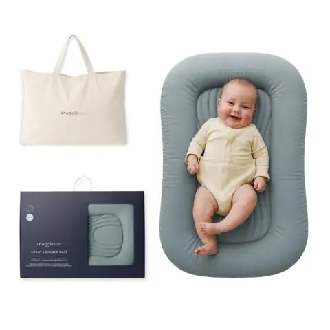 Snuggle Me Wave Organic Infant… — Photo 1