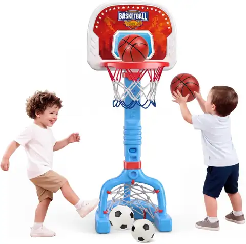 Toddler Basketball Hoop & Kids… — Photo 1