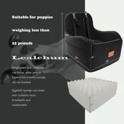 Lealchum Dog Booster Car Seat… — Photo 2