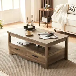 LINSY HOME Farmhouse Coffee Table… — Photo 2