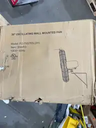 30-Inch Wall Mount Oscillating Fan,… — Photo 3